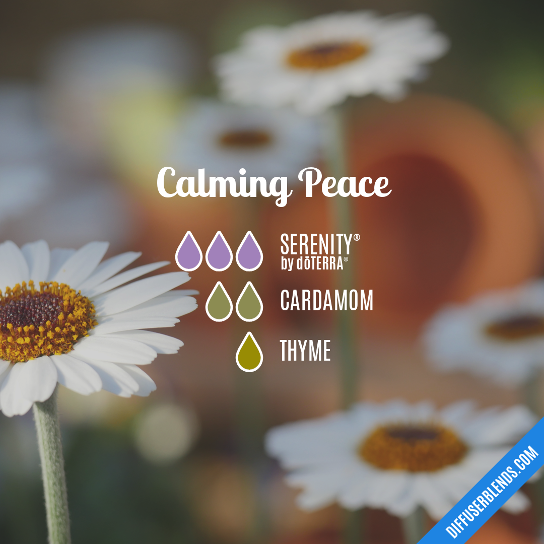 Calming Peace — Essential Oil Diffuser Blend