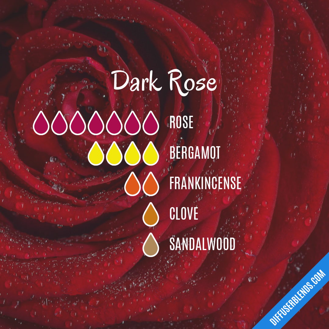Dark Rose — Essential Oil Diffuser Blend