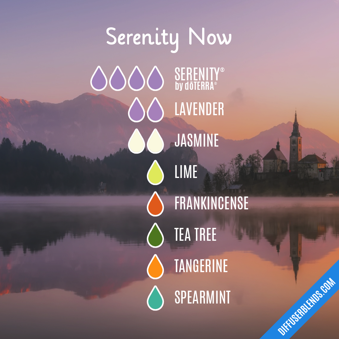 Serenity Now — Essential Oil Diffuser Blend
