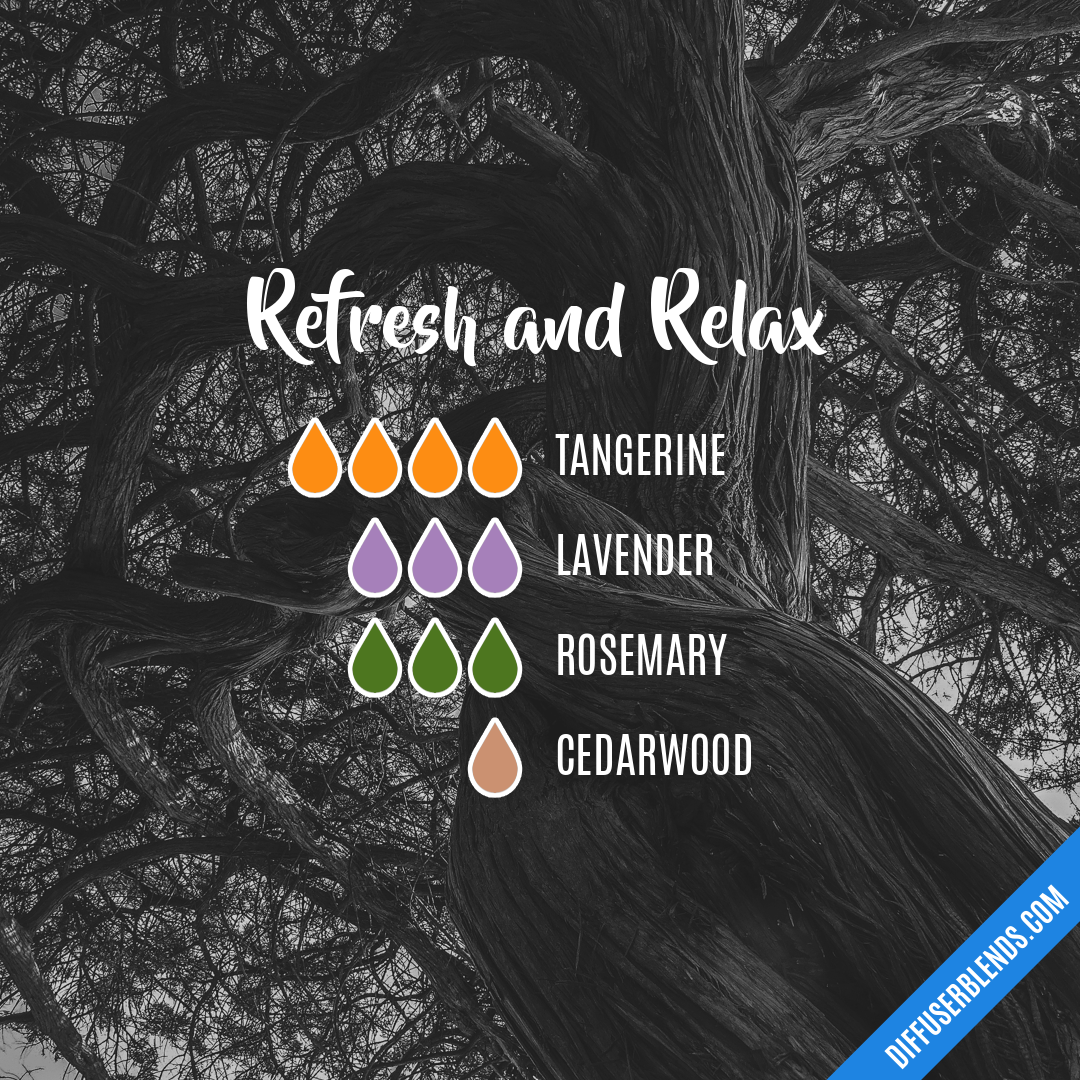 Refresh and Relax — Essential Oil Diffuser Blend