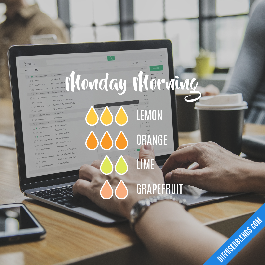 Monday Morning — Essential Oil Diffuser Blend