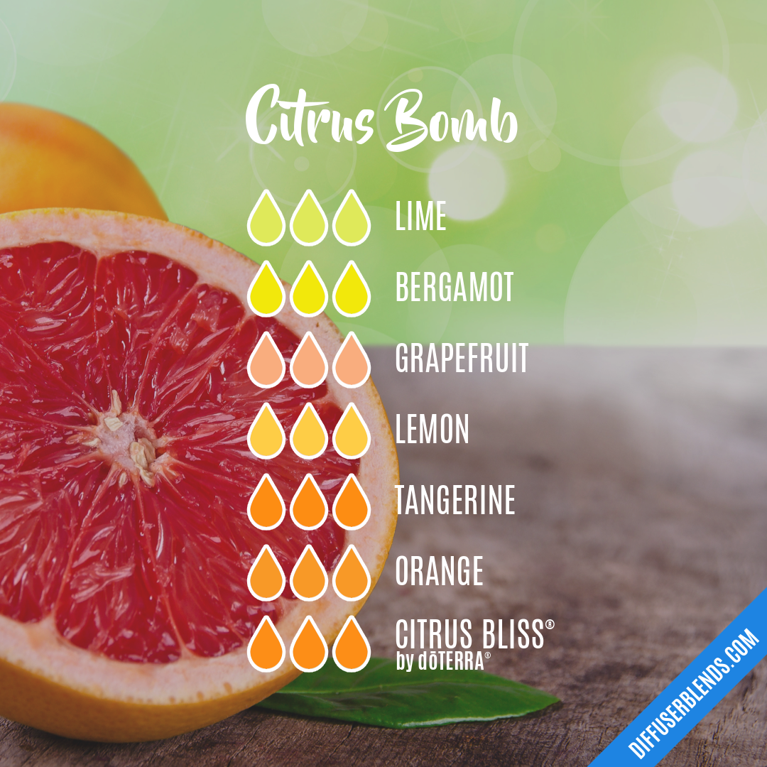Citrus Bomb — Essential Oil Diffuser Blend