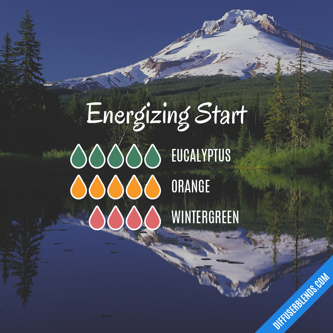 Energizing Start — Essential Oil Diffuser Blend