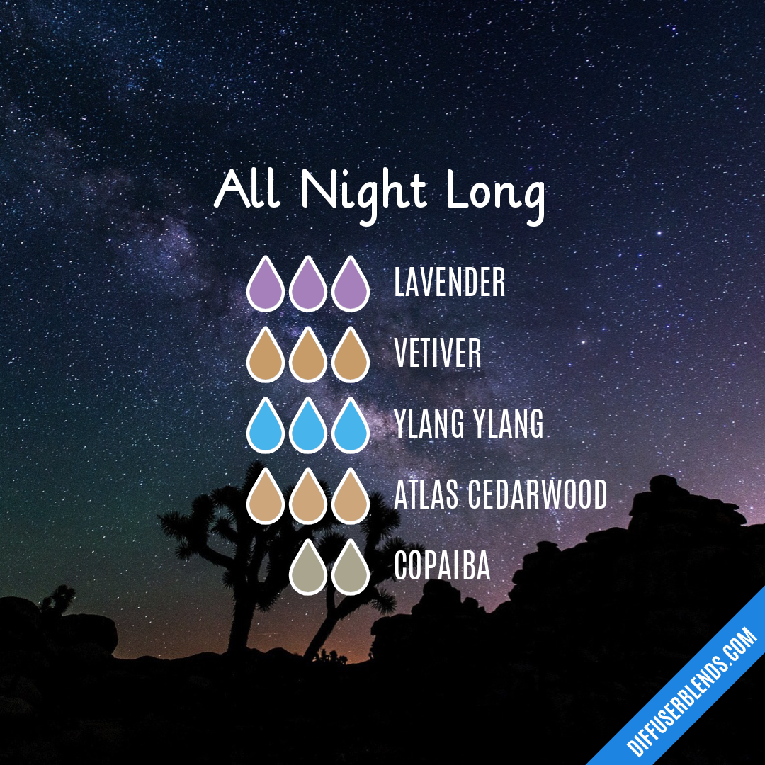 All Night Long — Essential Oil Diffuser Blend