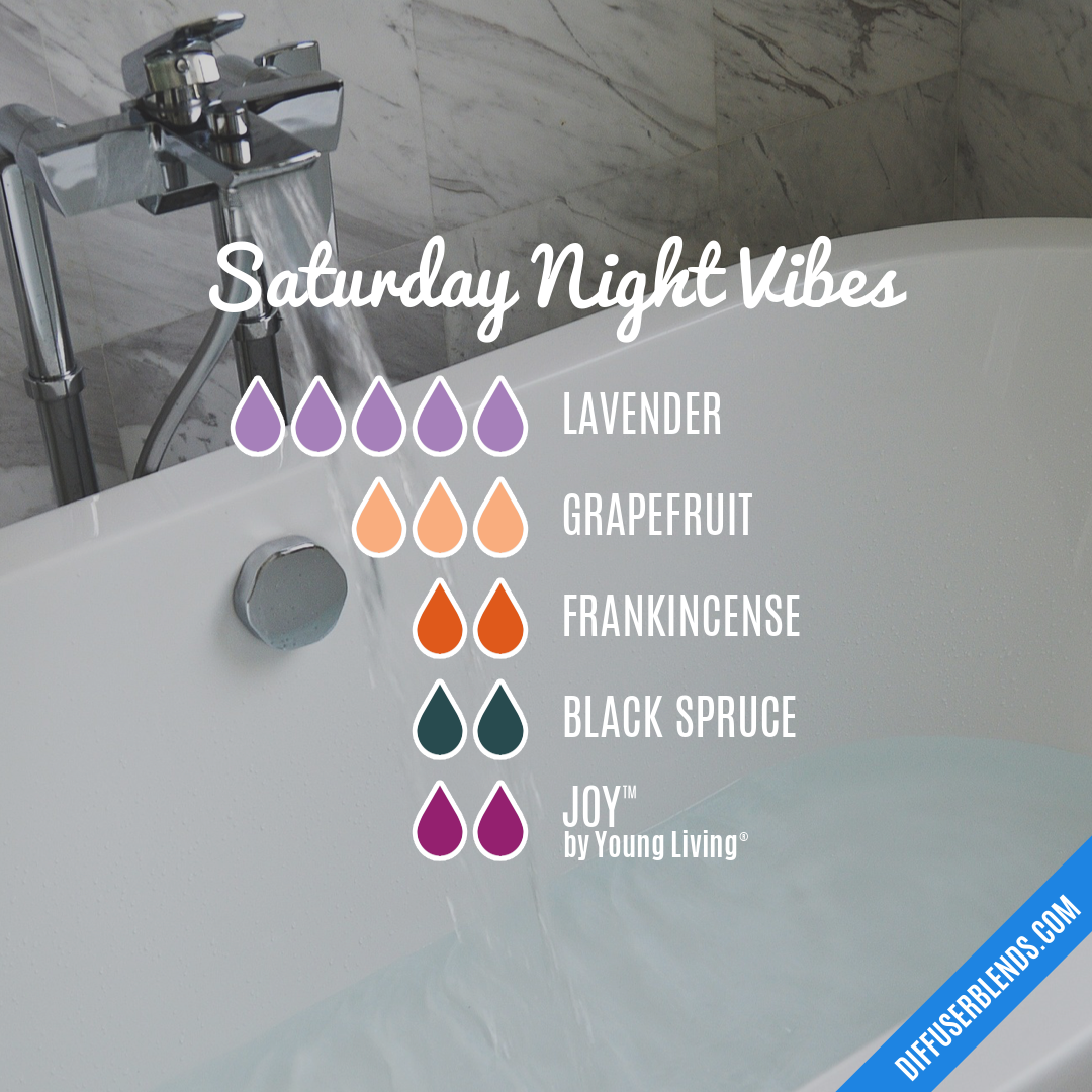 Saturday Night Vibes — Essential Oil Diffuser Blend