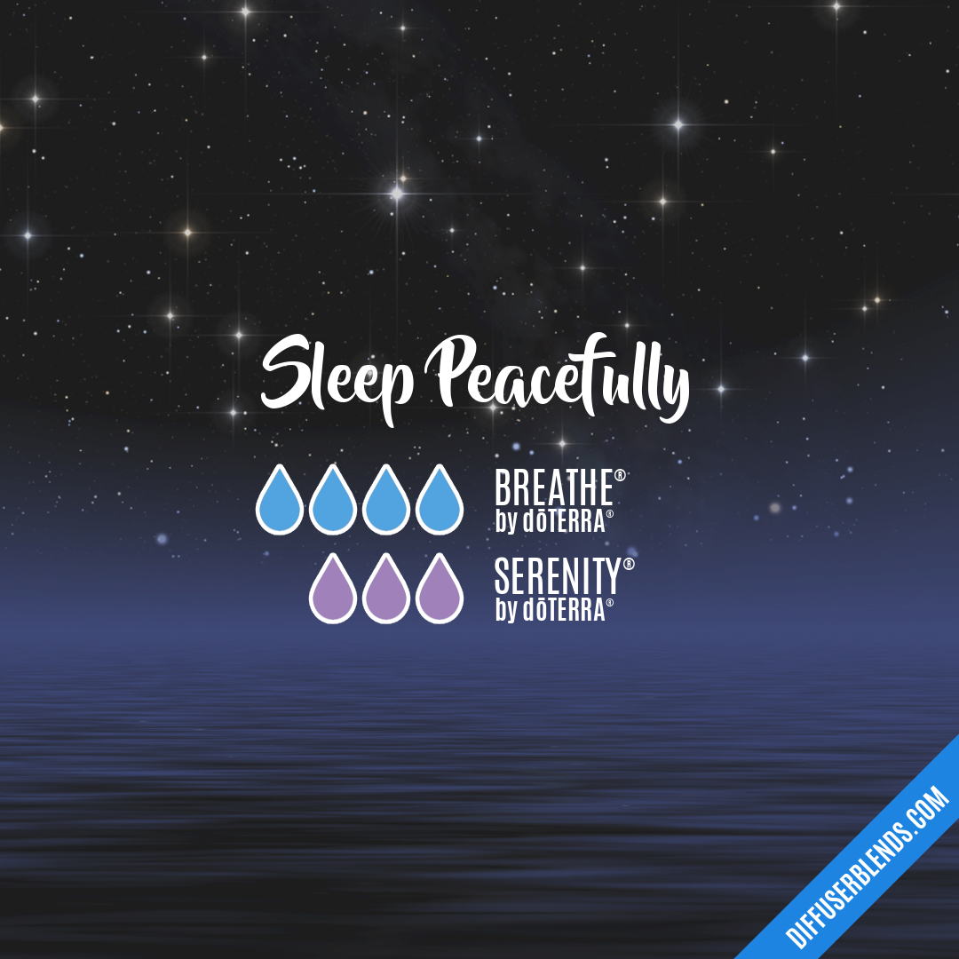 Sleep Peacefully — Essential Oil Diffuser Blend