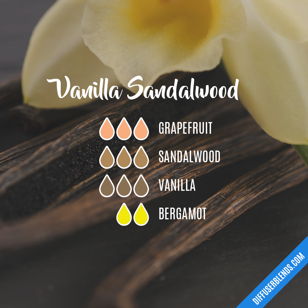 Vanilla Sandalwood — Essential Oil Diffuser Blend