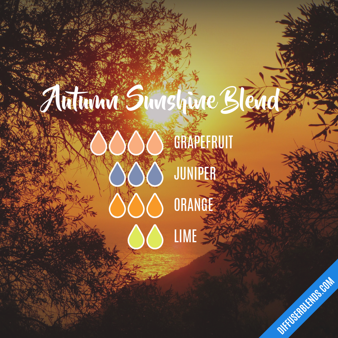 Autumn Sunshine Blend — Essential Oil Diffuser Blend