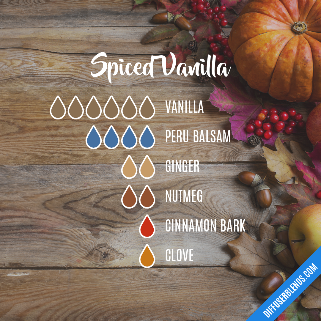Spiced Vanilla — Essential Oil Diffuser Blend