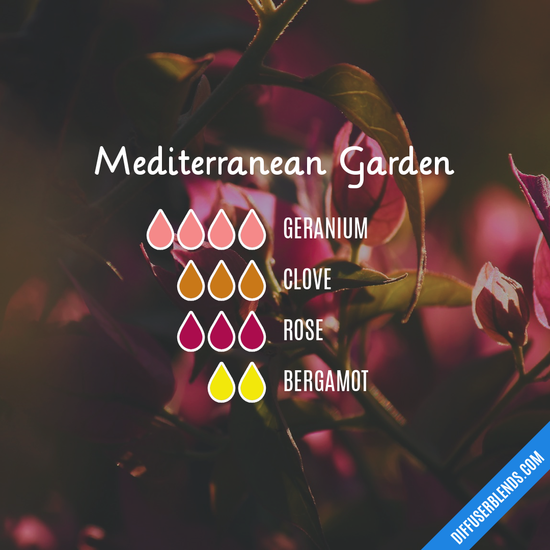 Mediterranean Garden — Essential Oil Diffuser Blend