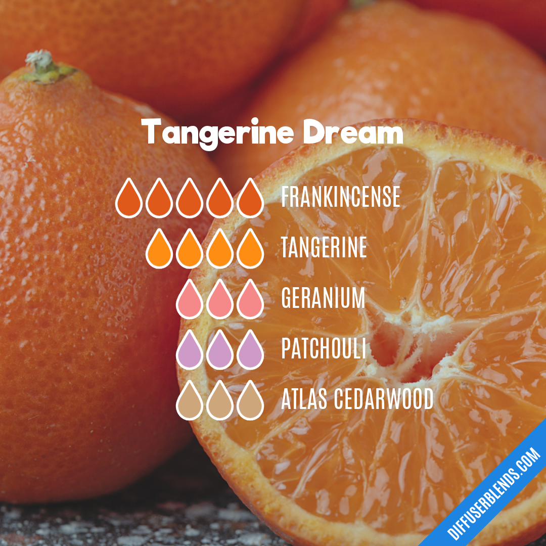 Tangerine Dream — Essential Oil Diffuser Blend