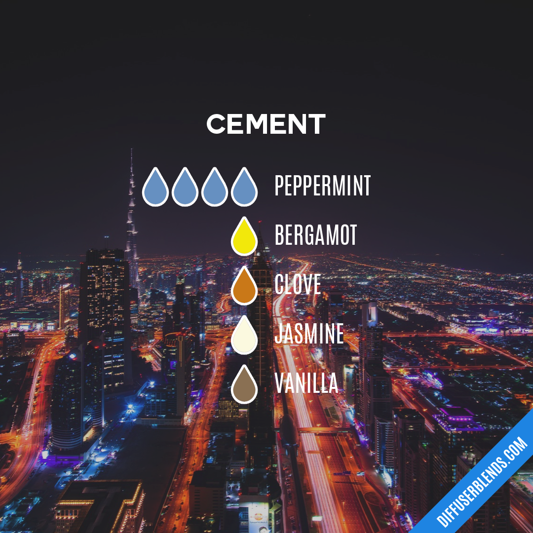 Cement — Essential Oil Diffuser Blend