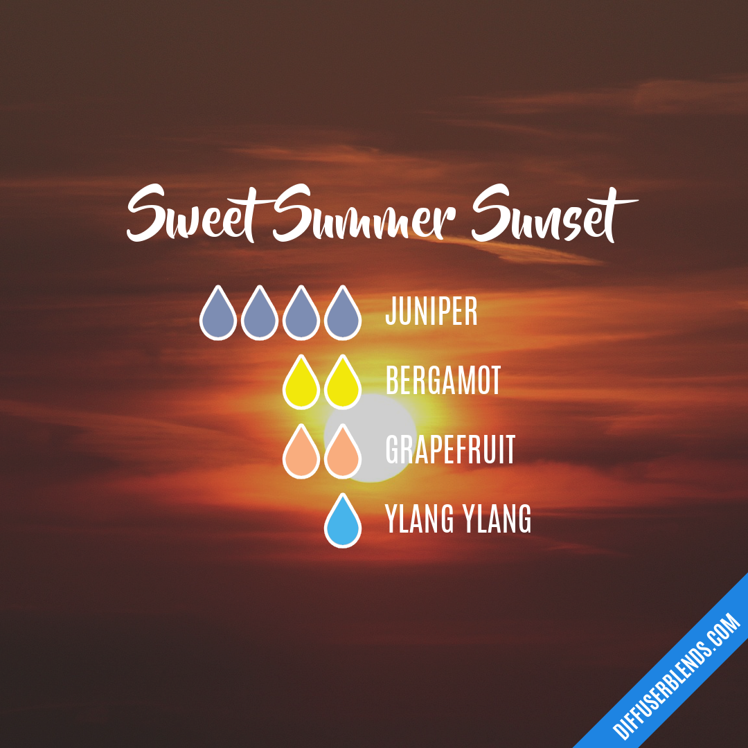 Sweet Summer Sunset — Essential Oil Diffuser Blend