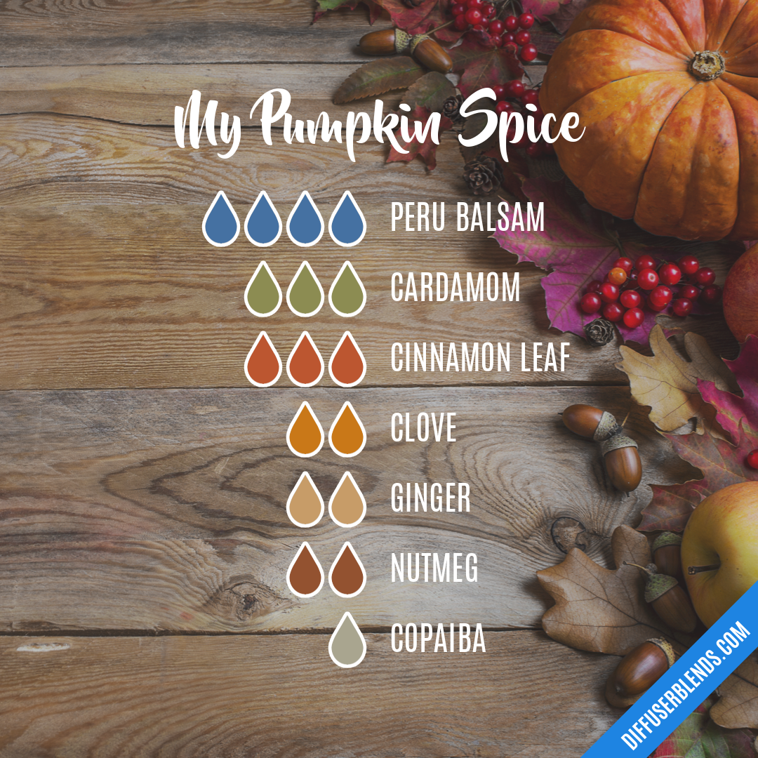 My Pumpkin Spice — Essential Oil Diffuser Blend