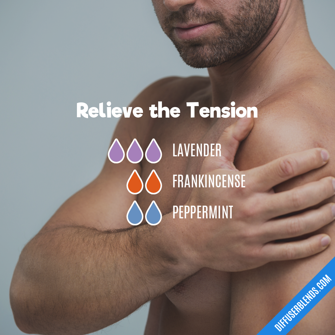 Relieve the Tension — Essential Oil Diffuser Blend