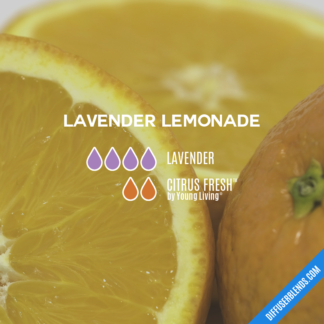 Lavender Lemonade — Essential Oil Diffuser Blend