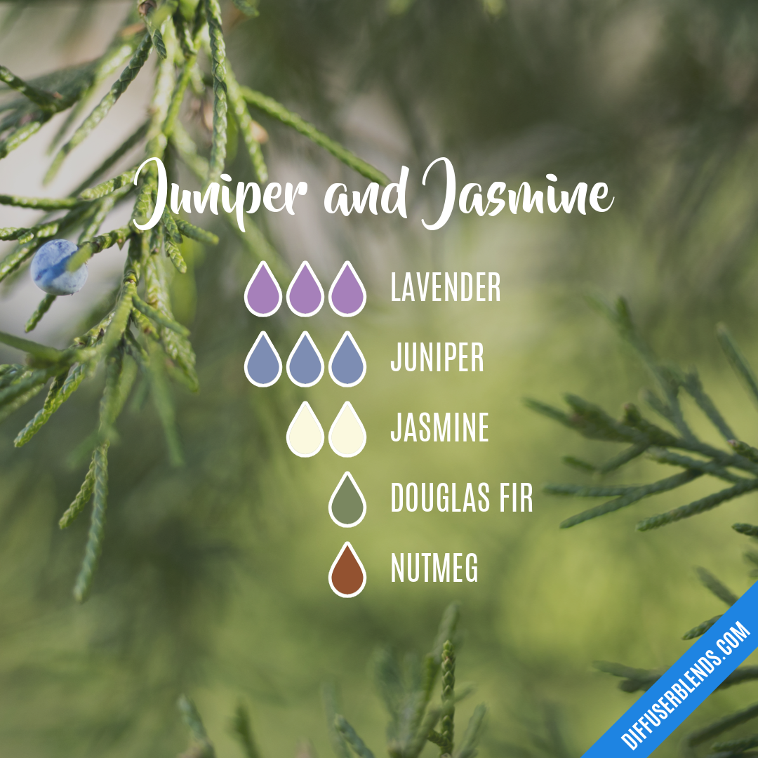 Juniper and Jasmine — Essential Oil Diffuser Blend