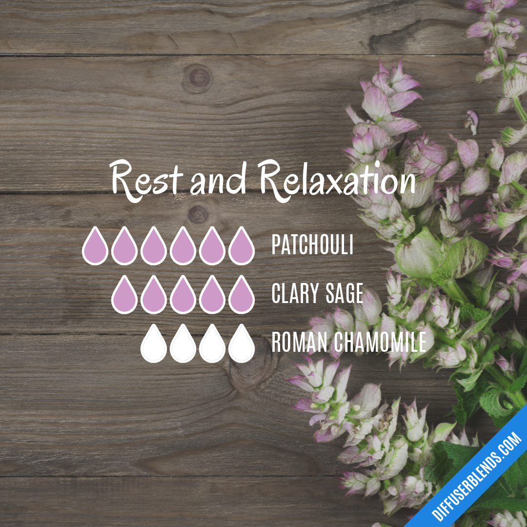 Rest and Relaxation — Essential Oil Diffuser Blend