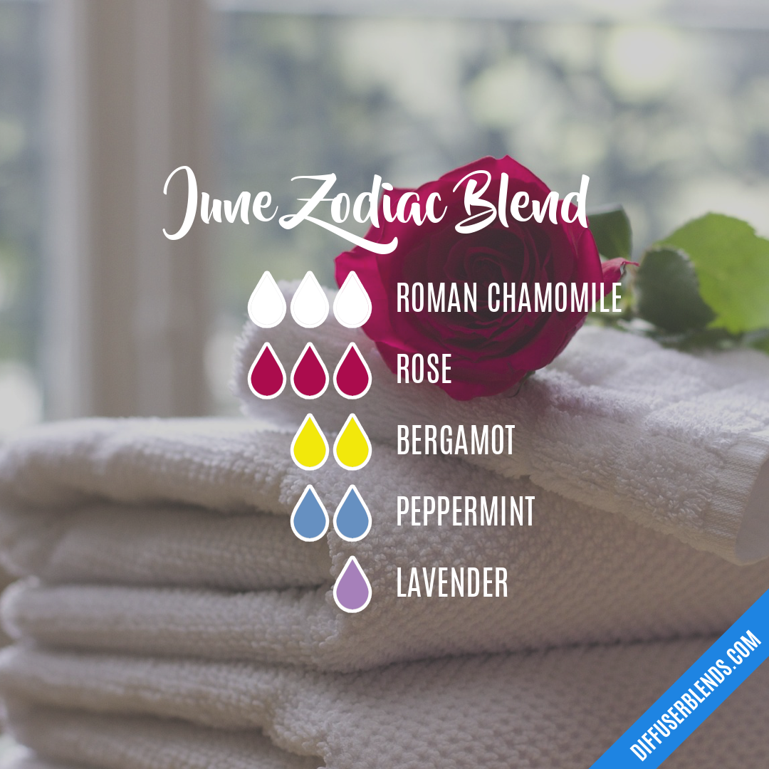 June Zodiac Blend — Essential Oil Diffuser Blend