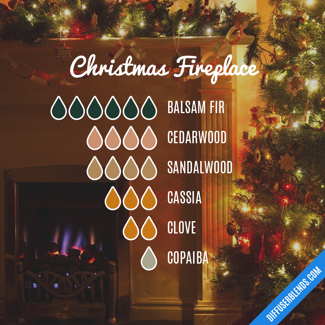 Christmas Fireplace — Essential Oil Diffuser Blend