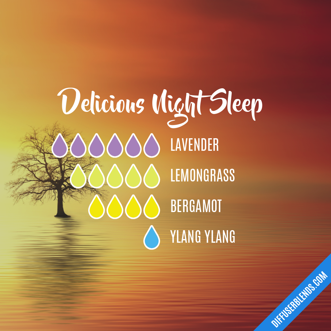 Delicious Night Sleep — Essential Oil Diffuser Blend