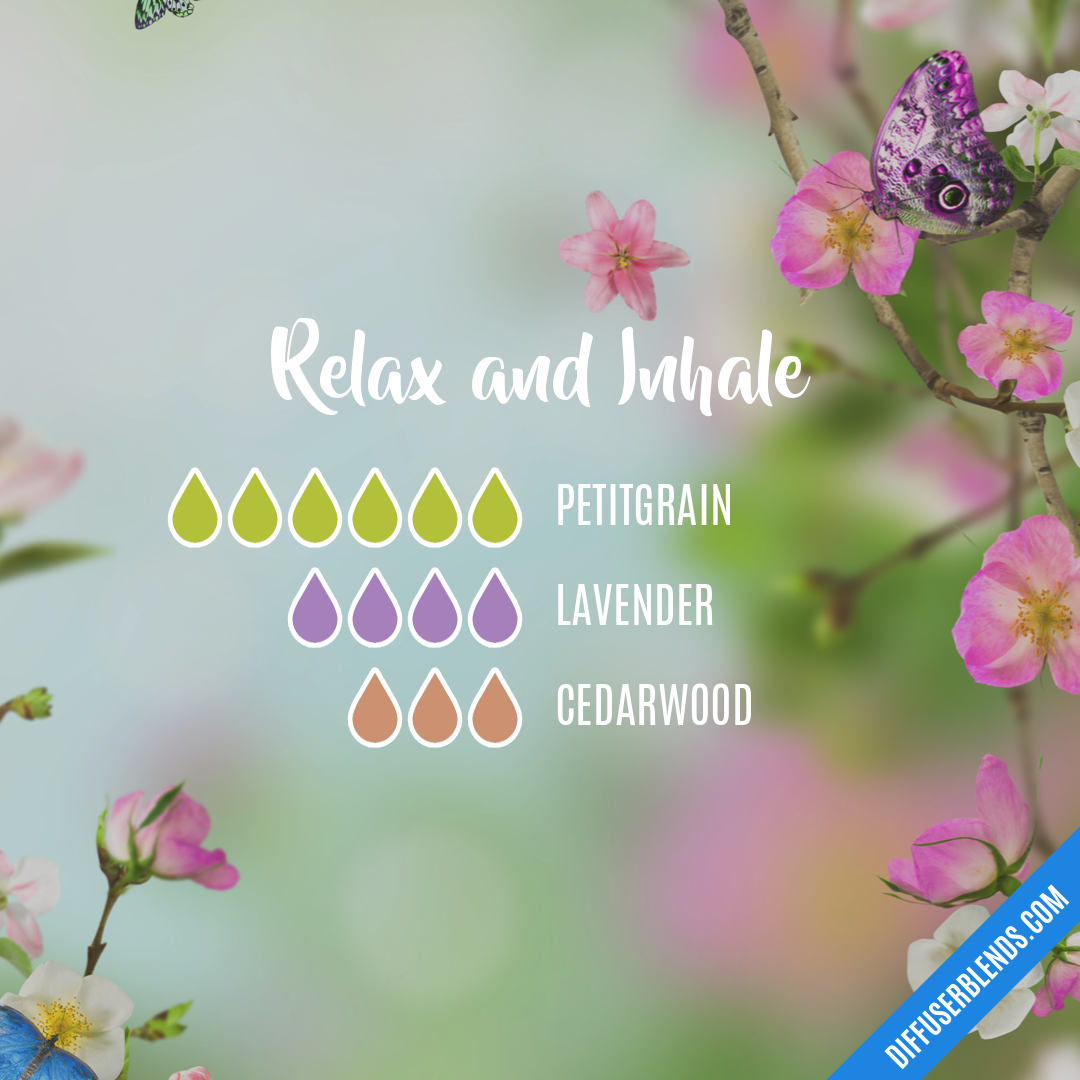 Relax and Inhale — Essential Oil Diffuser Blend