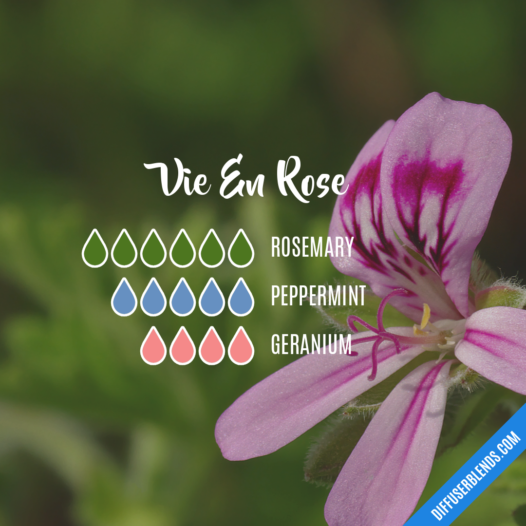 Vie En Rose — Essential Oil Diffuser Blend