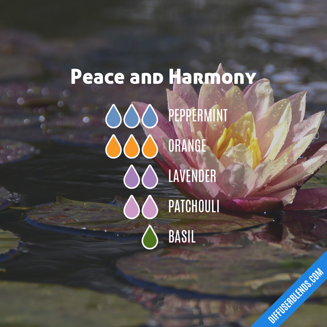 Peace and Harmony — Essential Oil Diffuser Blend