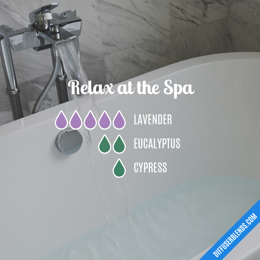 Relax at the Spa — Essential Oil Diffuser Blend