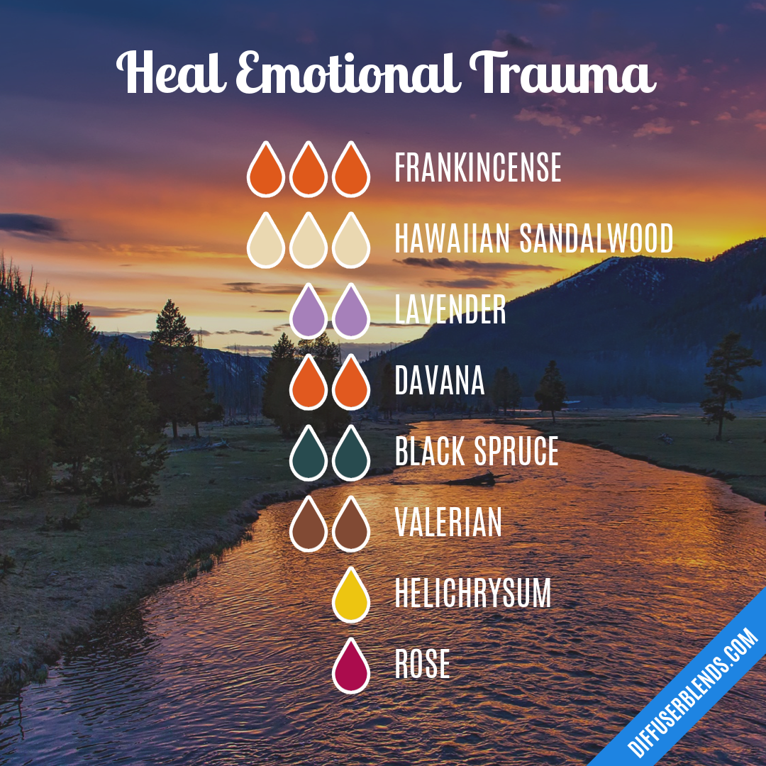 Heal Emotional Trauma — Essential Oil Diffuser Blend