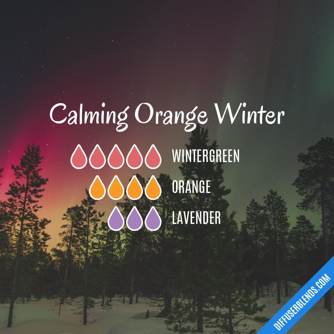 Calming Orange Winter — Essential Oil Diffuser Blend