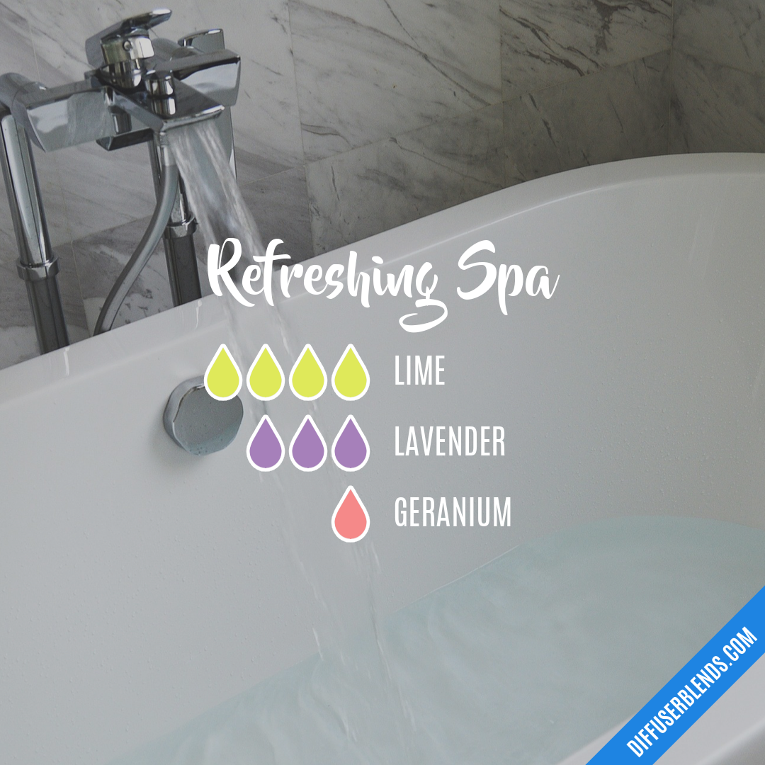 Refreshing Spa — Essential Oil Diffuser Blend