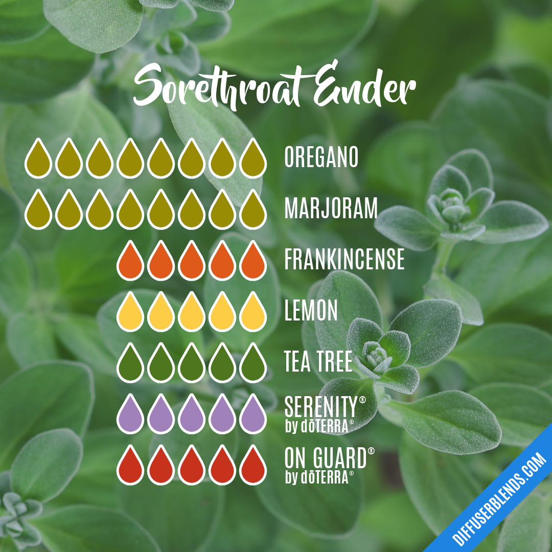 Sorethroat Ender — Essential Oil Diffuser Blend