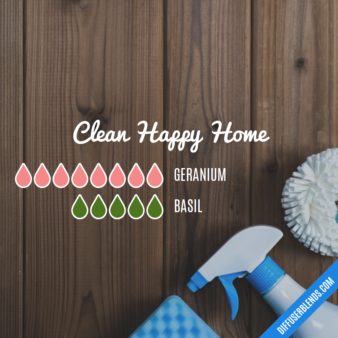 Clean Happy Home — Essential Oil Diffuser Blend