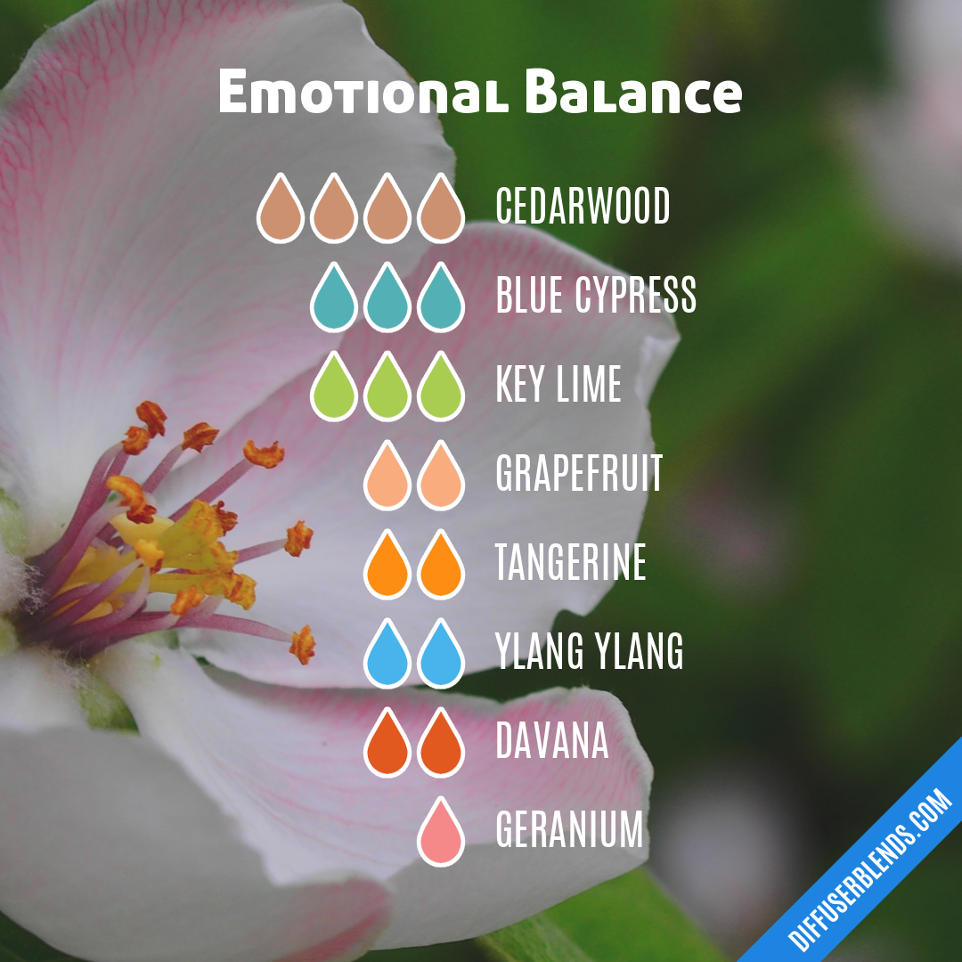 Emotional Balance — Essential Oil Diffuser Blend