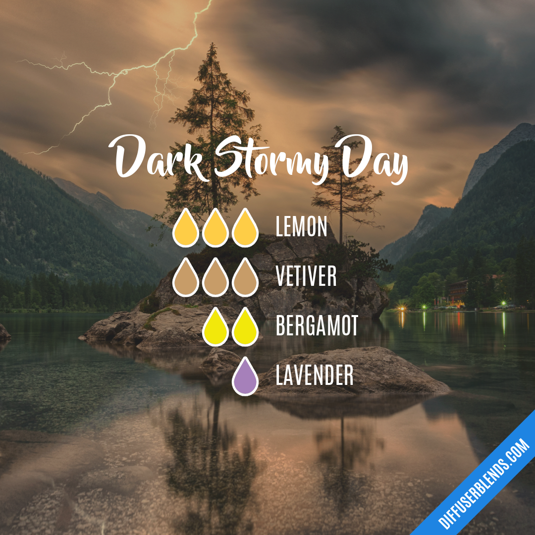 Dark Stormy Day — Essential Oil Diffuser Blend