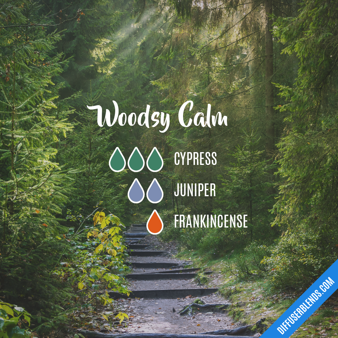 Woodsy Calm — Essential Oil Diffuser Blend