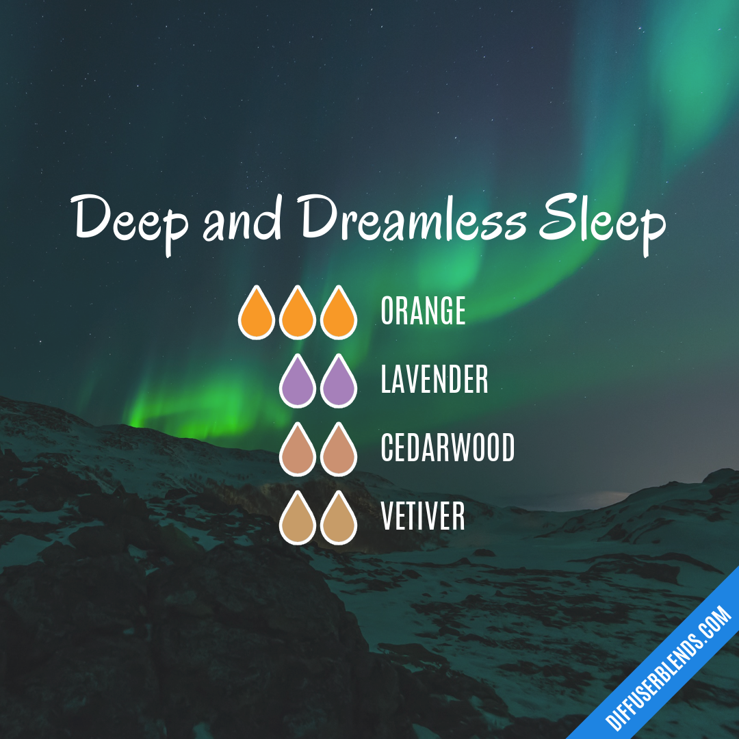 Deep and Dreamless Sleep — Essential Oil Diffuser Blend