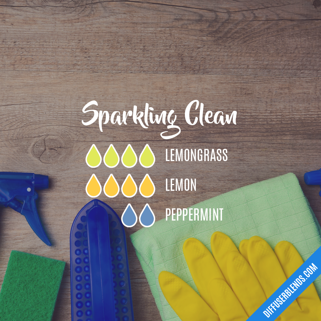 Sparkling Clean — Essential Oil Diffuser Blend