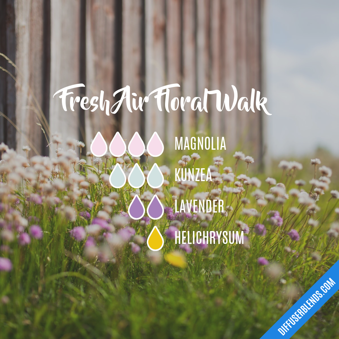 Fresh Air Floral Walk — Essential Oil Diffuser Blend