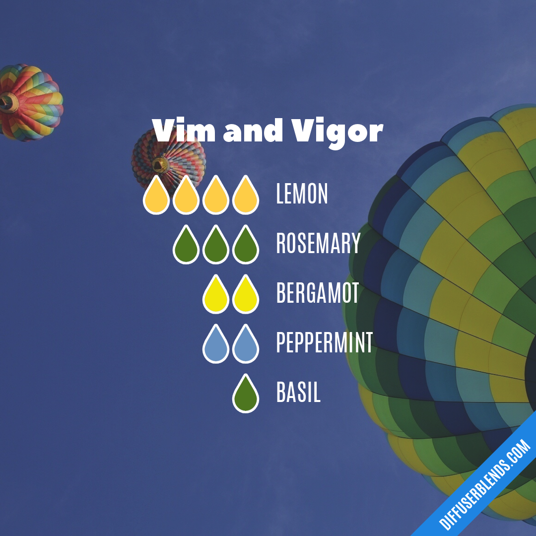 Vim and Vigor — Essential Oil Diffuser Blend