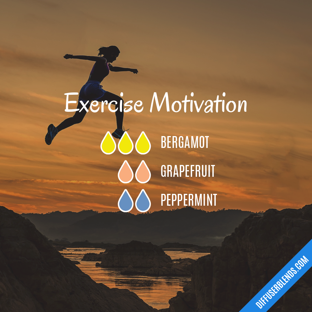 Exercise Motivation — Essential Oil Diffuser Blend