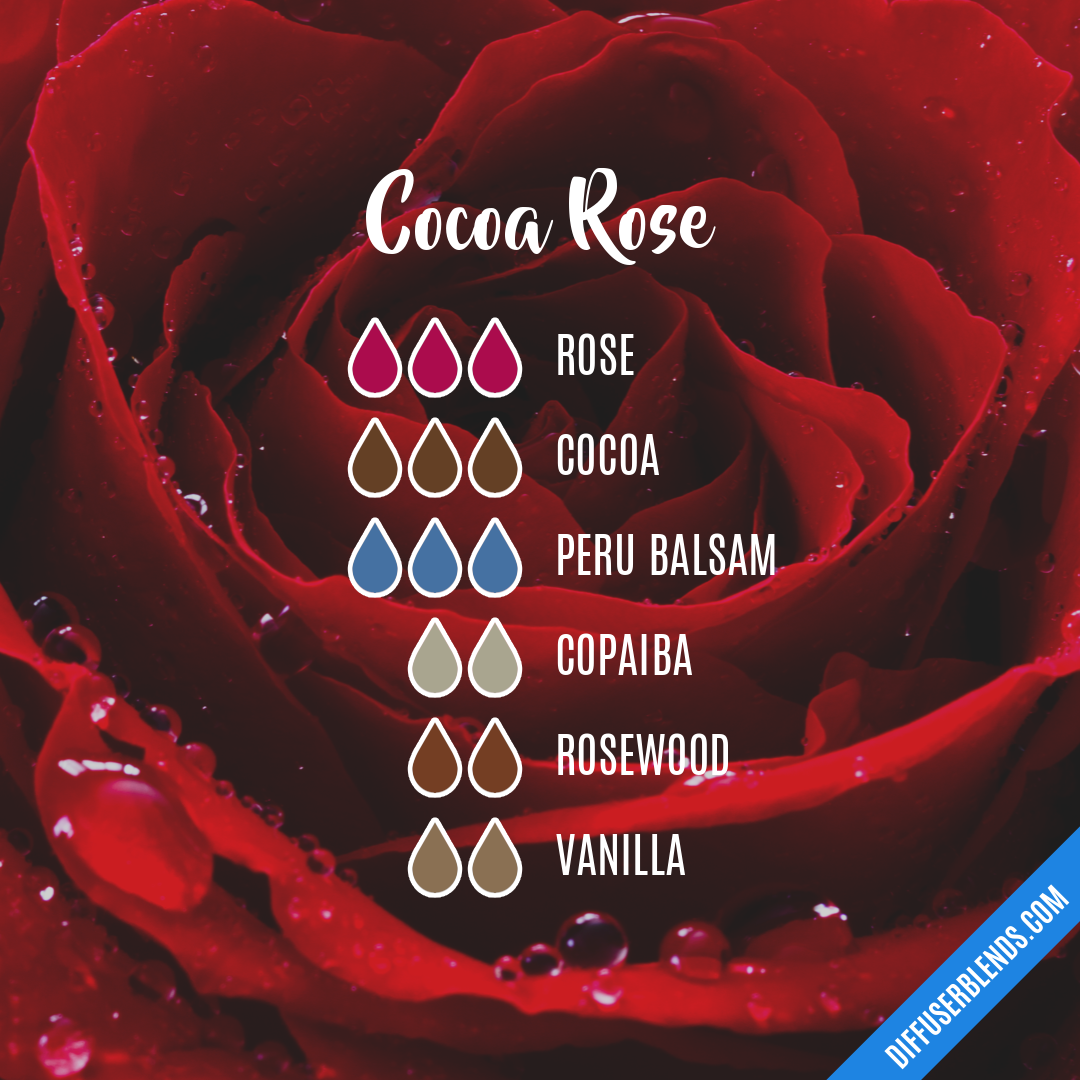 Cocoa Rose — Essential Oil Diffuser Blend