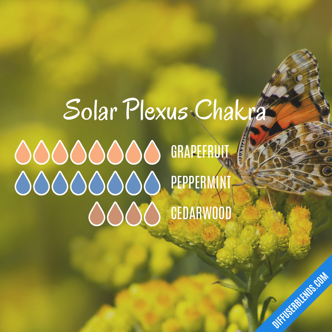 Solar Plexus Chakra — Essential Oil Diffuser Blend