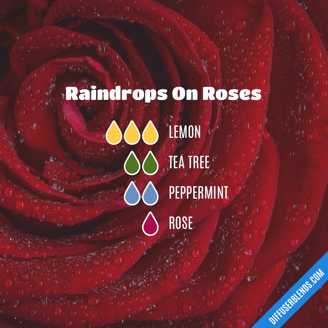 Raindrops On Roses — Essential Oil Diffuser Blend