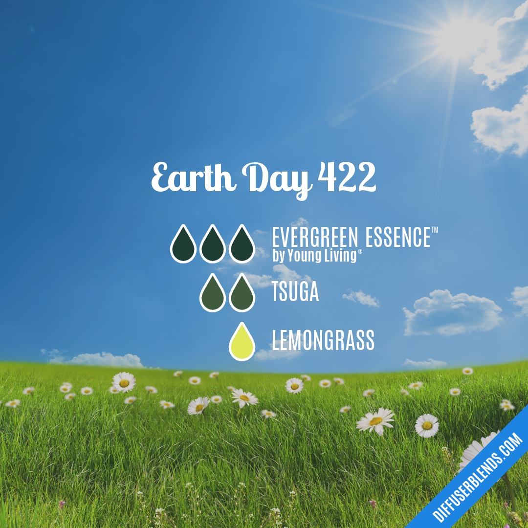 Earth Day 422 — Essential Oil Diffuser Blend
