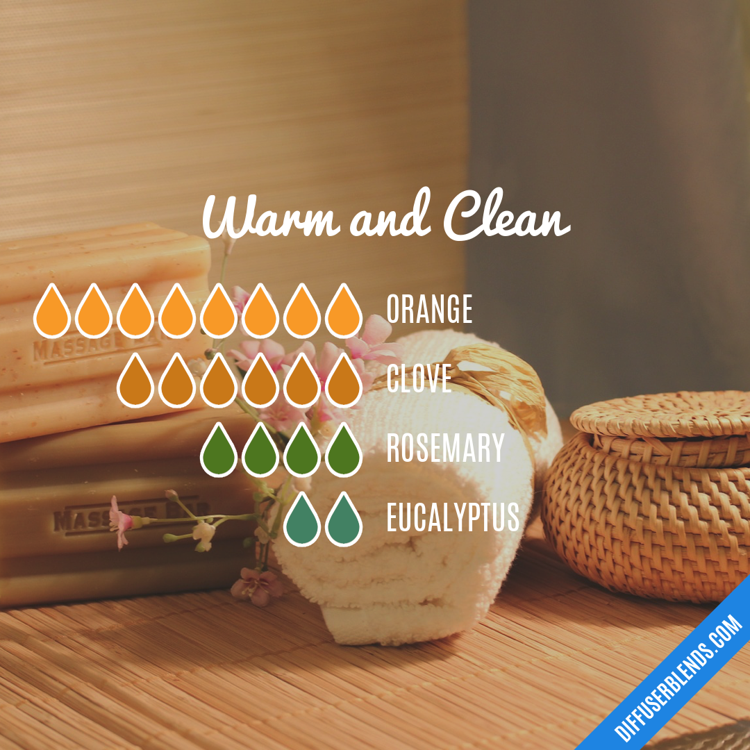 Warm and Clean — Essential Oil Diffuser Blend