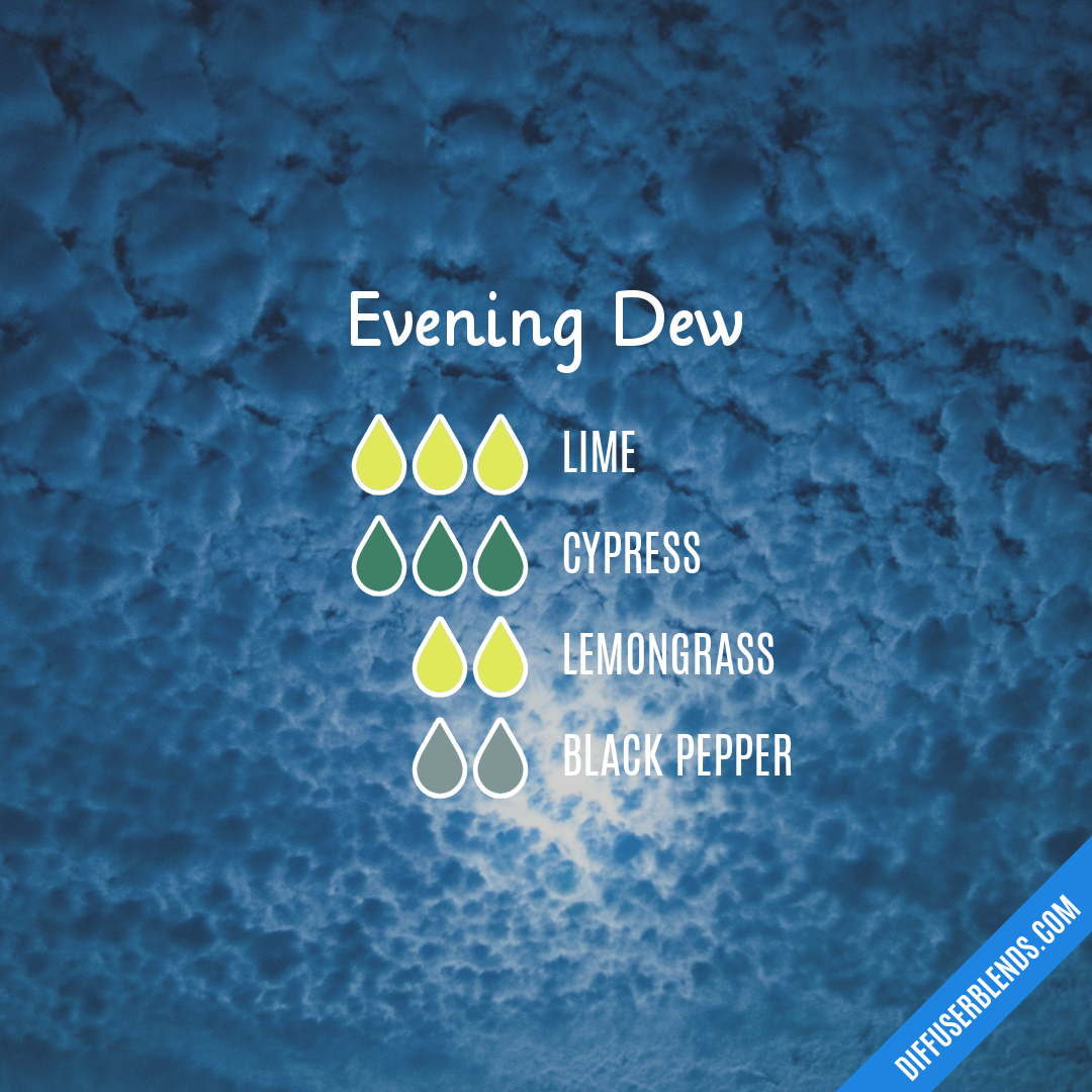 Evening Dew — Essential Oil Diffuser Blend