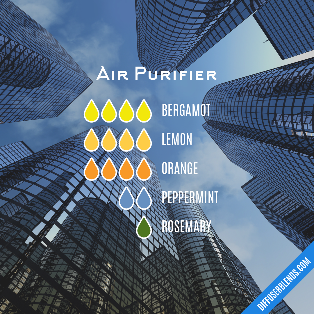 Air Purifier — Essential Oil Diffuser Blend
