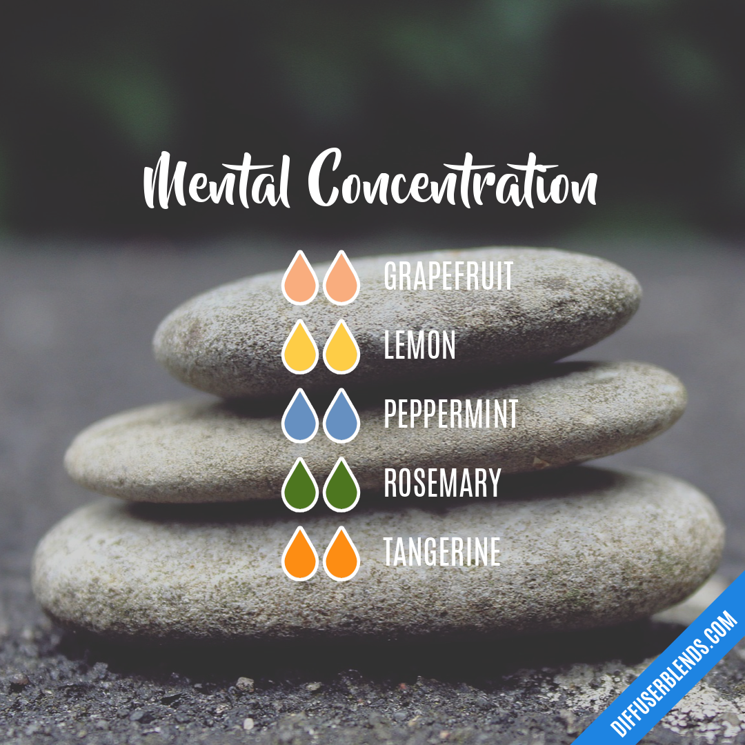 Mental Concentration — Essential Oil Diffuser Blend